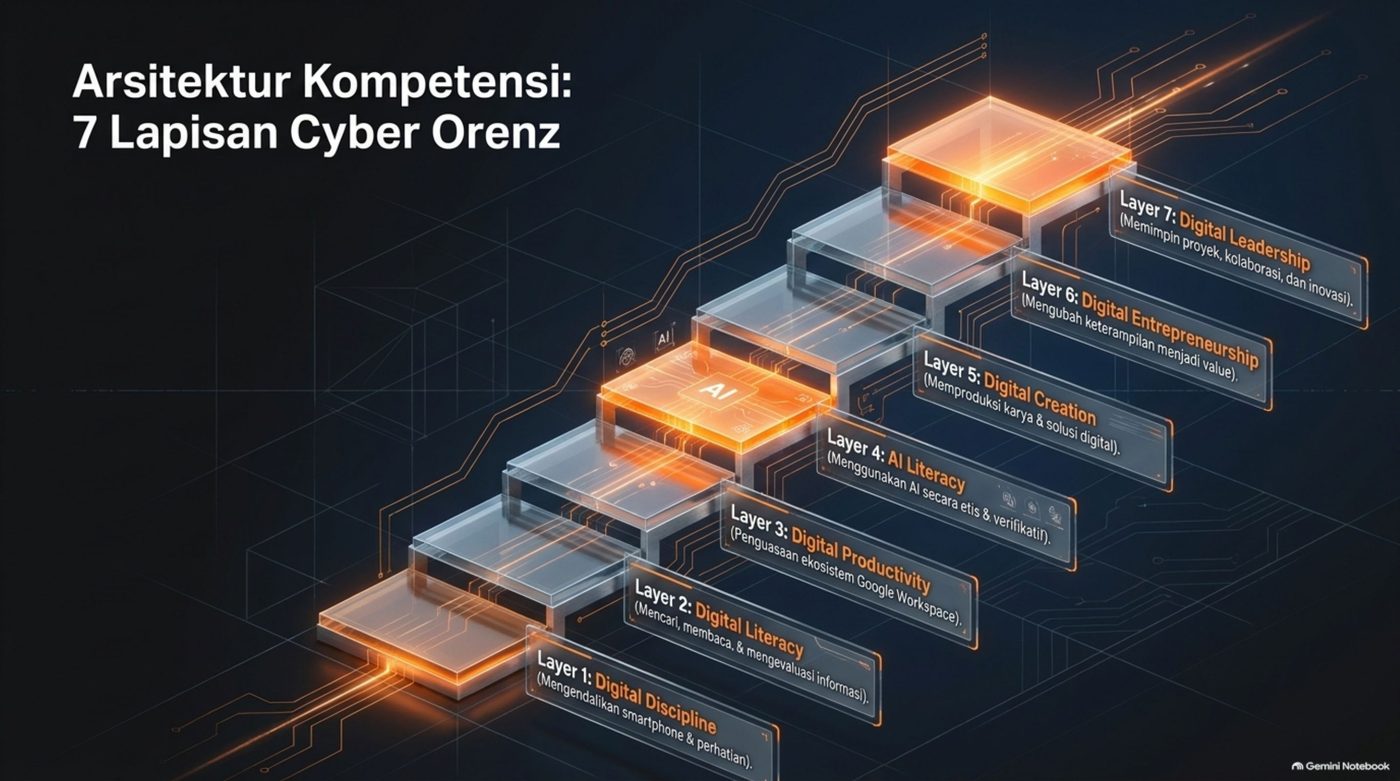 Arsitektur Kompetensi 7 Lapisan Cyber Orenz